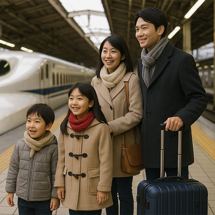 旅行や帰省でも安心！