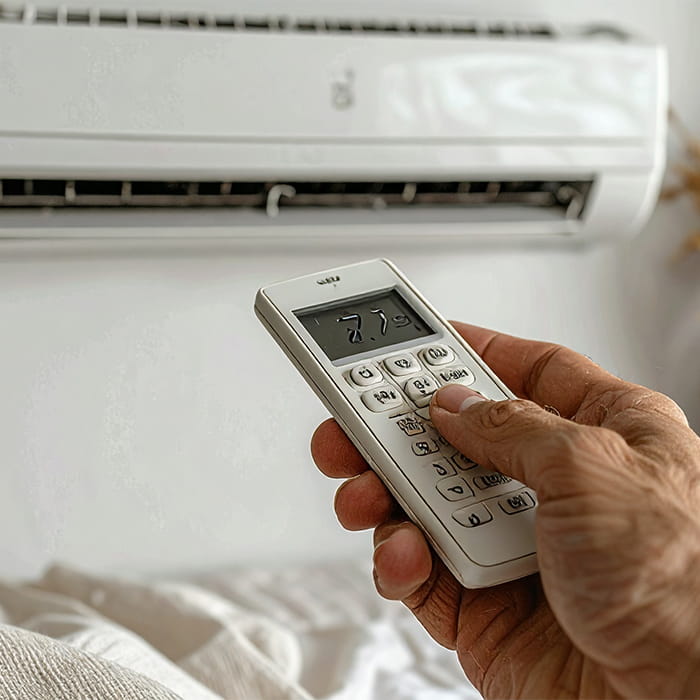 お部屋の温湿調整